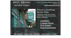 Desktop Screenshot of brongmachineworks.com